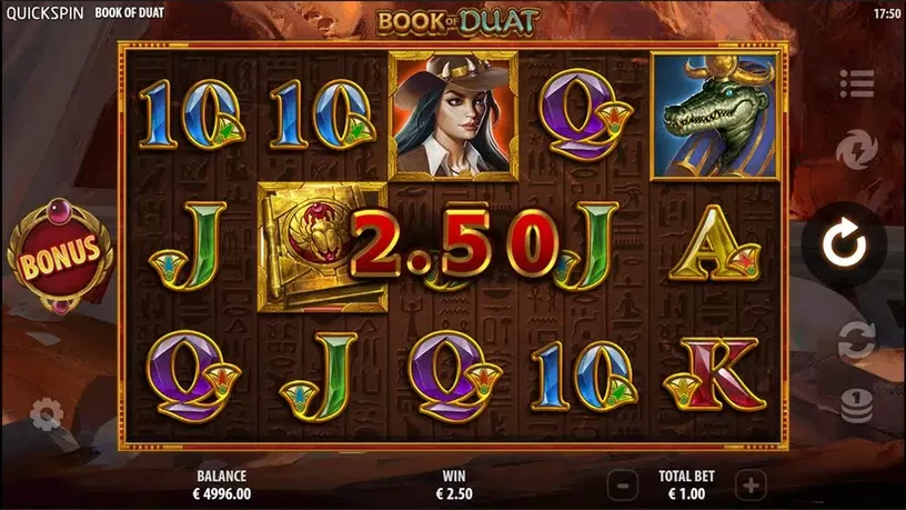 Book of Duat slot screenshot 2