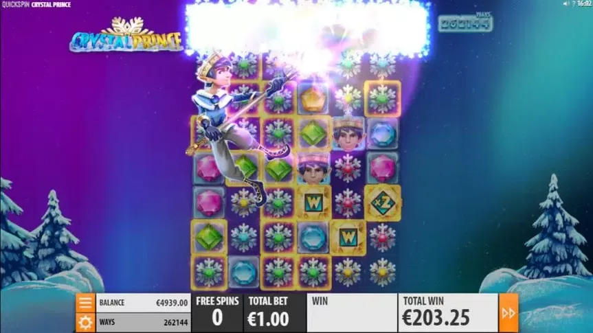 Crystal Prince slot screenshot 3
