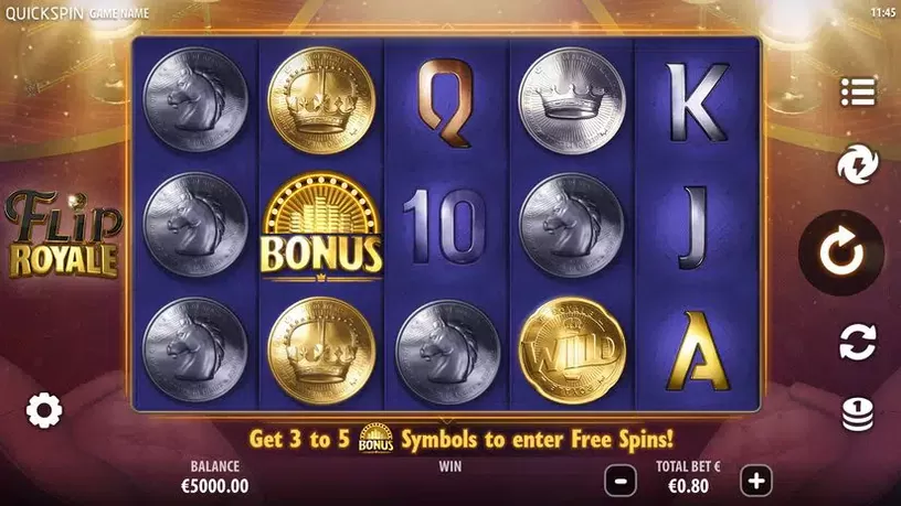 Flip Royale slot screenshot 4