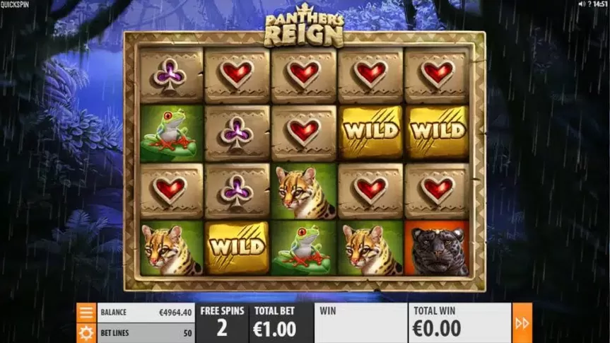 Panthers Reign slot screenshot 3