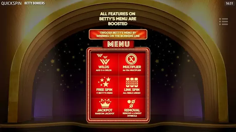 Betty Bonkers slot screenshot 5