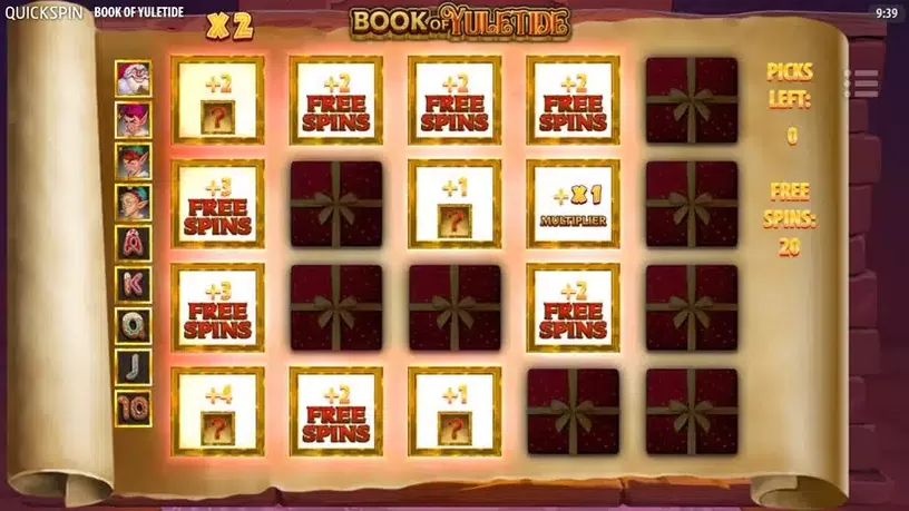Book of Yuletide slot screenshot 4