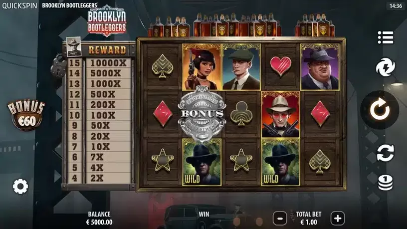 Brooklyn Bootleggers slot screenshot 1