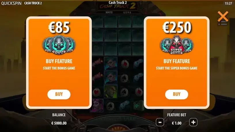 Cash Truck 2 slot screenshot 3