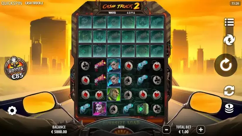 Cash Truck 2 slot screenshot 1