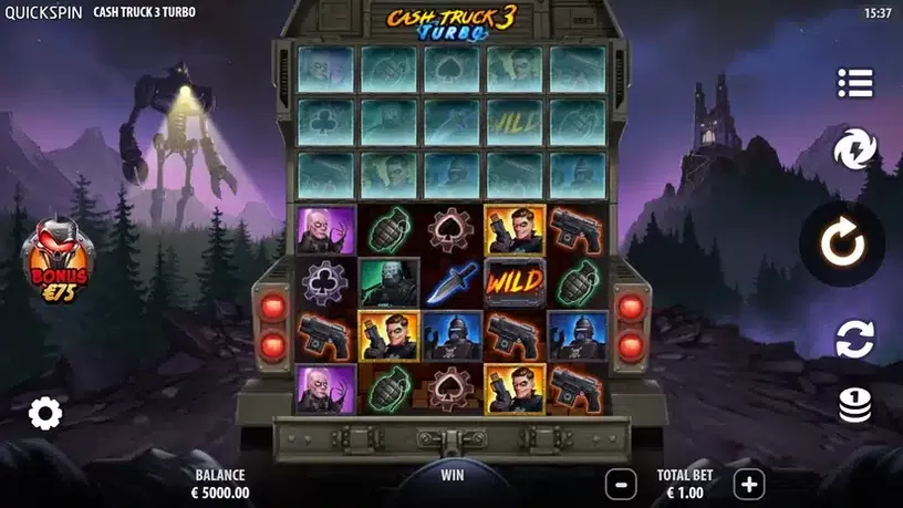 Cash Truck 3 Turbo slot screenshot 1