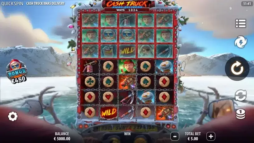 Cash Truck Xmas Delivery slot screenshot 1