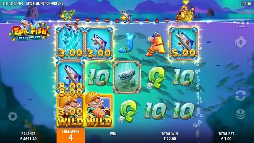 Epic Fish Net of Fortune slot screenshot 5