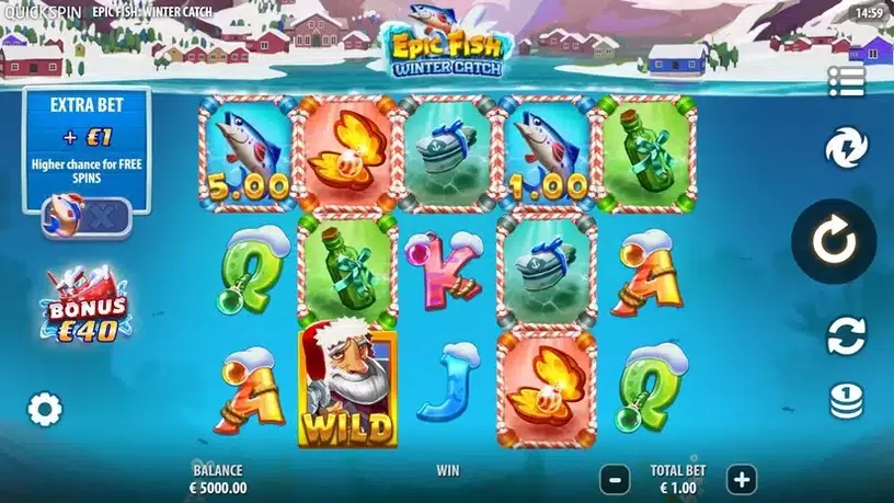 Epic Fish Winter Catch slot screenshot 1