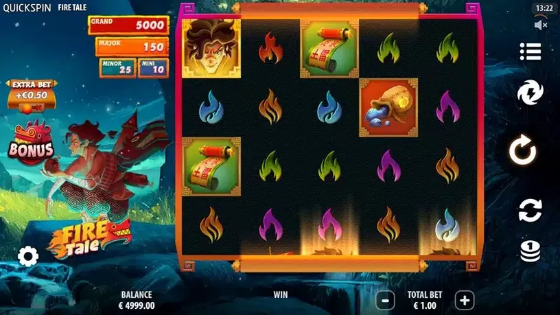 Fire Tale slot screenshot 1