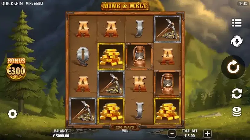 Mine & Melt slot screenshot 1