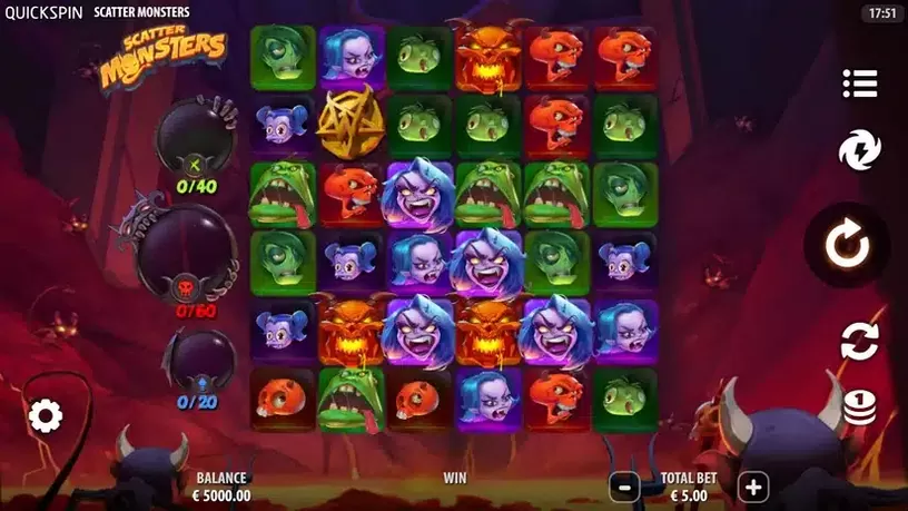Scatter Monsters slot screenshot 1