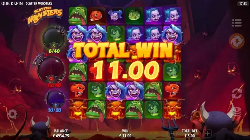 Scatter Monsters slot screenshot 6