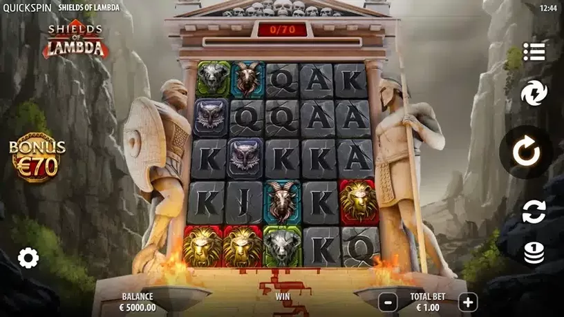 Shields of Lambda slot screenshot 1