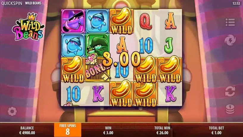 Wild Beans slot screenshot 5