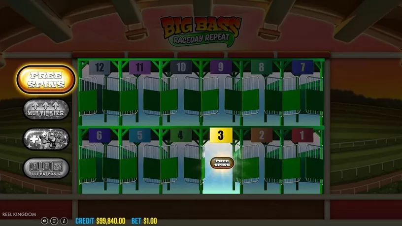 Big Bass Raceday Repeat slot screenshot 3