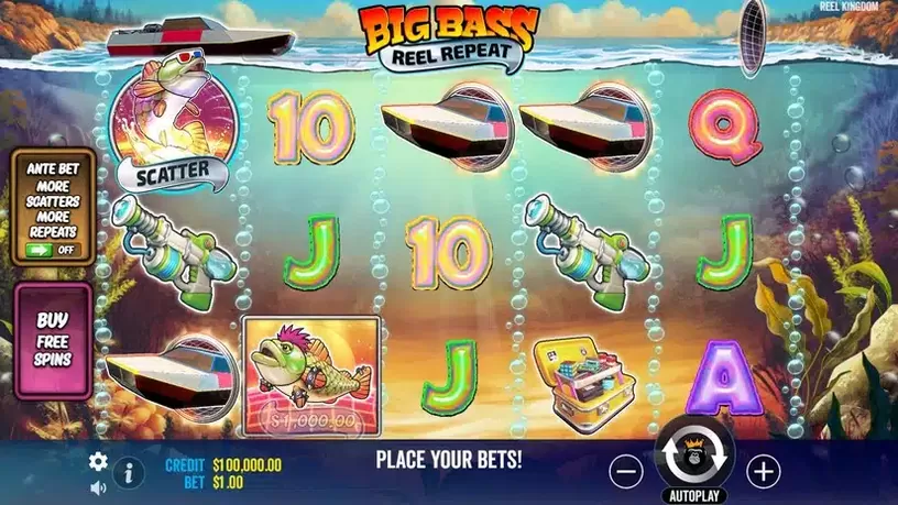 Big Bass Reel Repeat slot screenshot 1