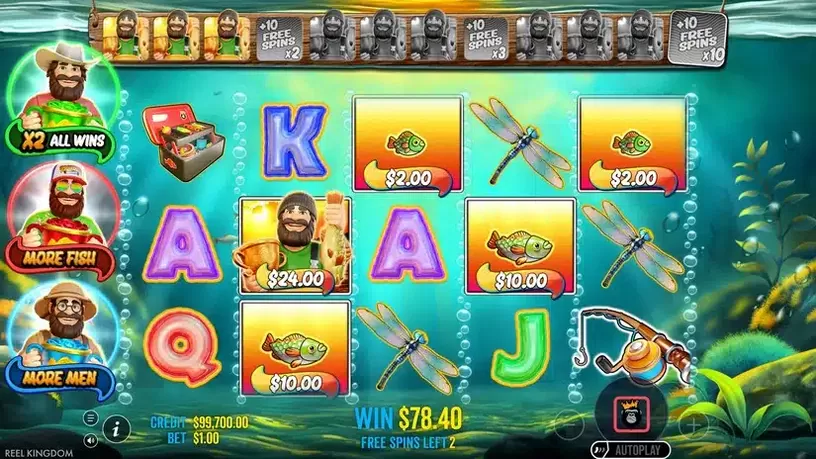 Big Bass Trophy Fishing slot screenshot 5