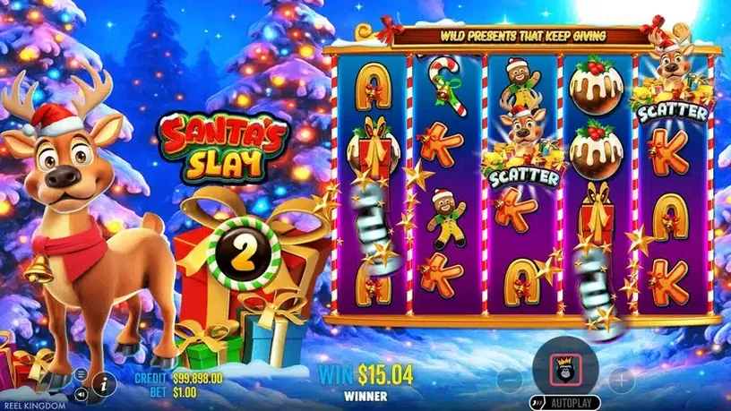 Santa’s Slay slot screenshot 4