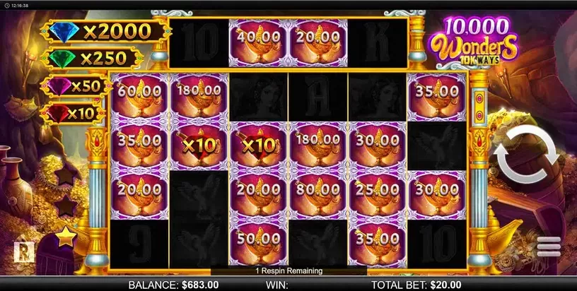 10000 Wonders 10k Ways slot screenshot 7