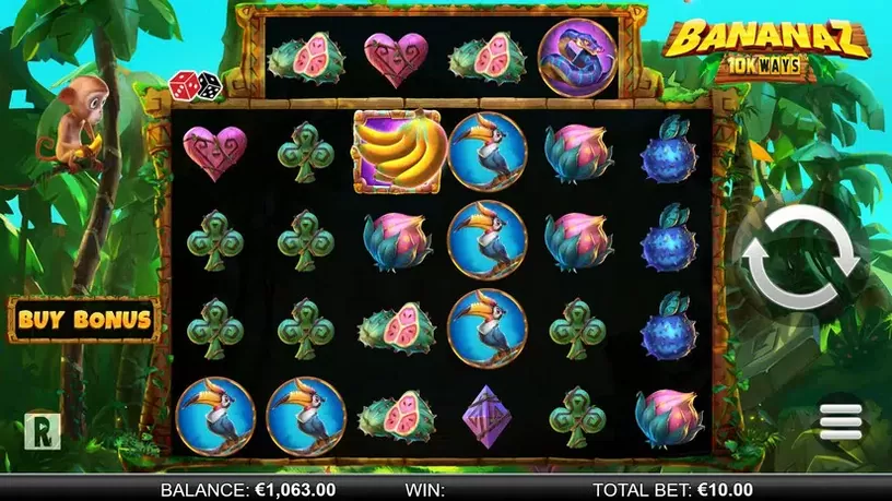 Bananaz 10K Ways slot screenshot 1