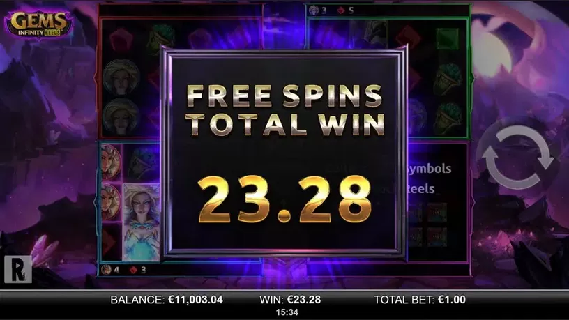 Gems Infinity Reels slot screenshot 7