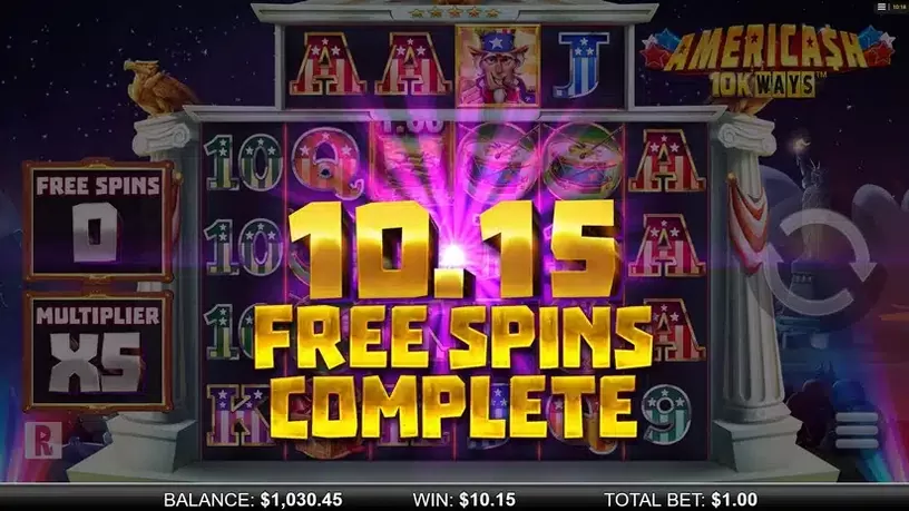 Americash 10K Ways slot screenshot 5