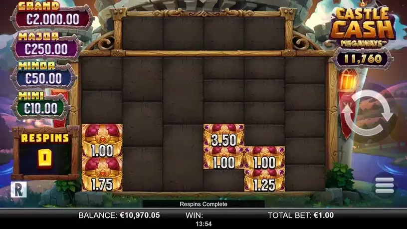 Castle Cash Megaways slot screenshot 5