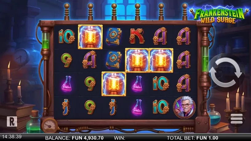 Frankenstein Wild Surge slot screenshot 5