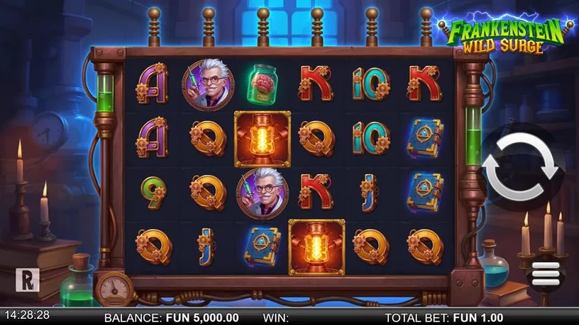 Frankenstein Wild Surge slot screenshot 1