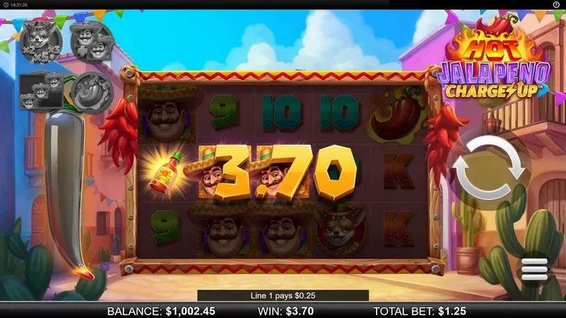 Hot Jalapeno Charge Up slot screenshot 2