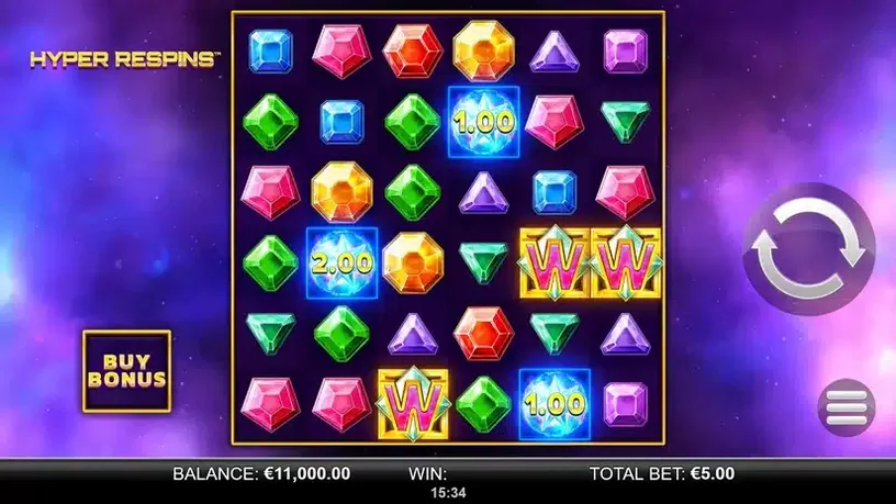 Hyper Respins slot screenshot 1