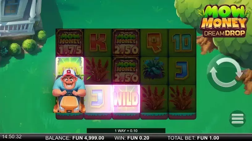 Mow Money Dream Drop slot screenshot 4