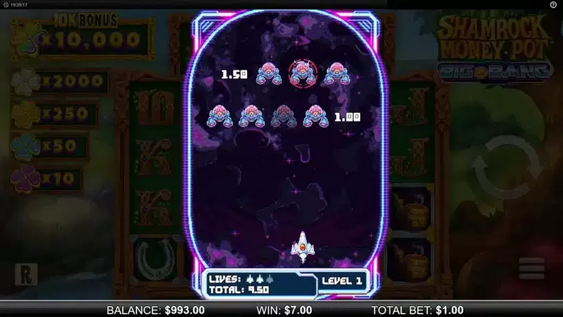 Shamrock Money Pot slot screenshot 4