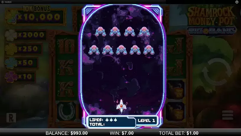 Shamrock Money Pot slot screenshot 3