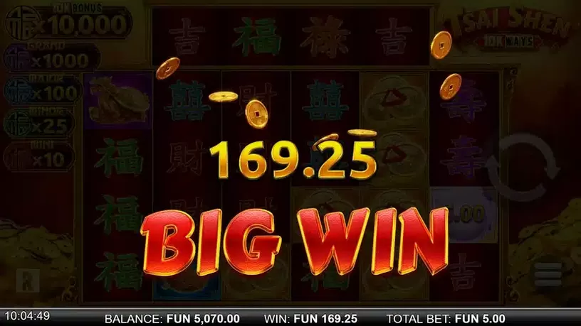 Tsai Shen 10K Ways Dream Drop slot screenshot 3