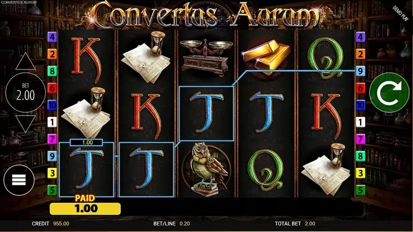 Convertus Aurum slot screenshot 3