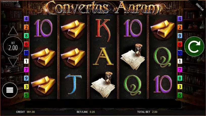Convertus Aurum slot screenshot 1