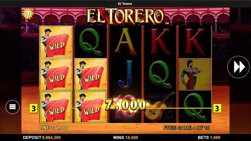 El Torero slot screenshot 4