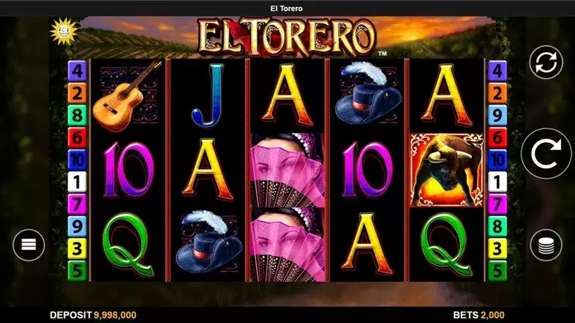 El Torero slot screenshot 1