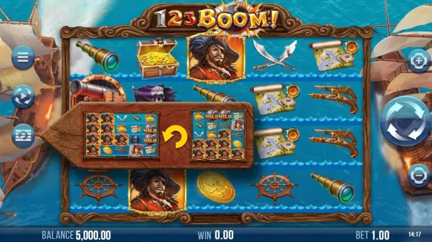 123 Boom! slot screenshot 1
