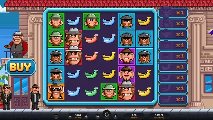 Banana Town slot screenshot 1