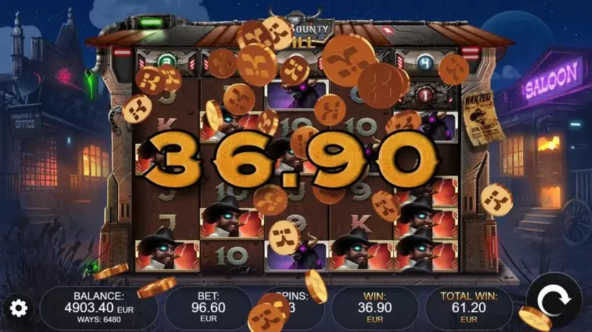 Big Bounty Bill slot screenshot 4
