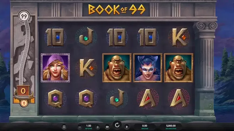Book of 99 slot screenshot 1