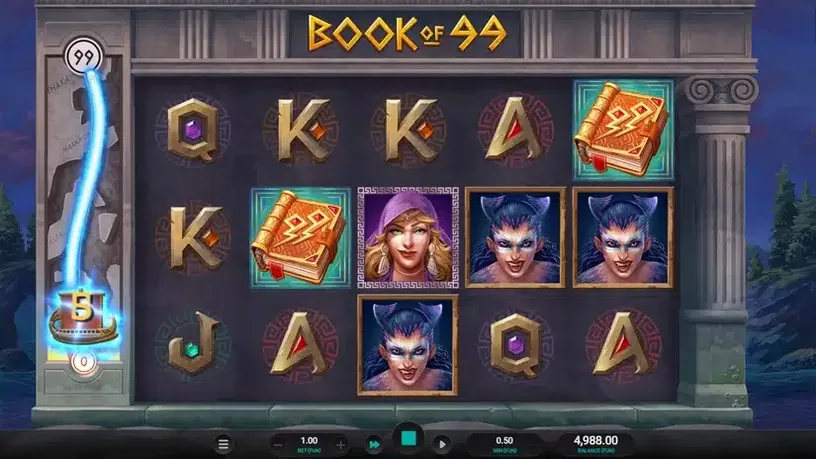 Book of 99 slot screenshot 3