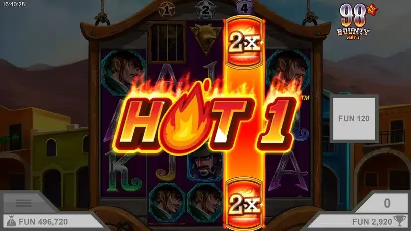 Bounty 98 Hot 1 slot screenshot 6