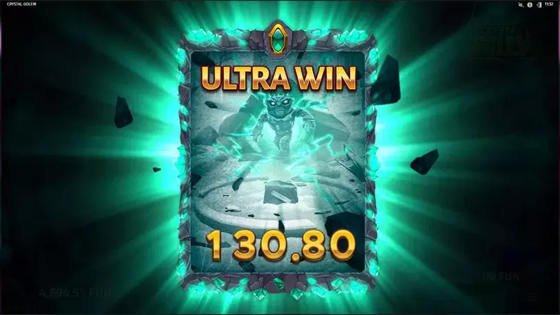 Crystal Golem slot screenshot 5