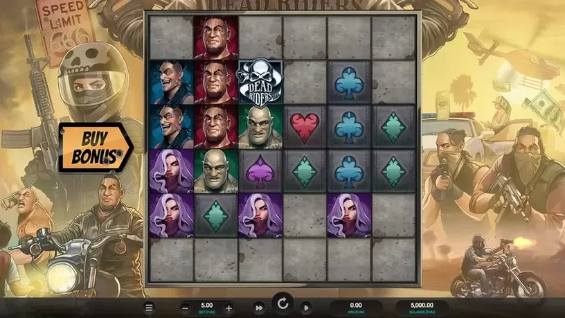 Dead Riders Trail slot screenshot 1