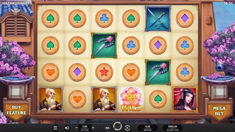 Hazakura Ways slot screenshot 1