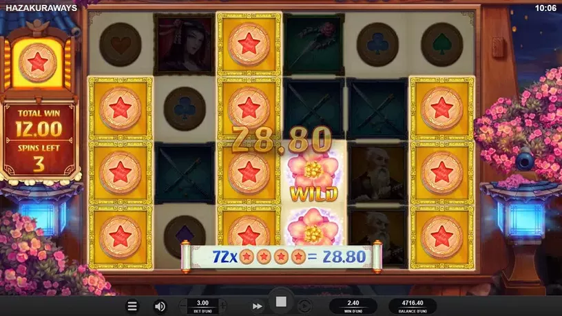 Hazakura Ways slot screenshot 6
